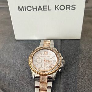 Michael Kors Gold and Silver Women's Watch